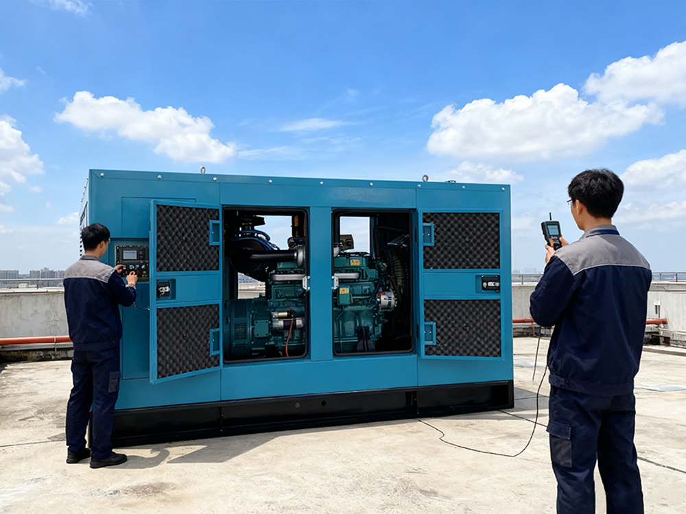 What material is best for generator sound absorption?